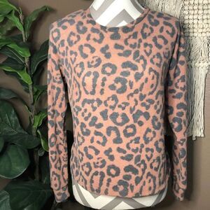 candies leopard long sleeve top